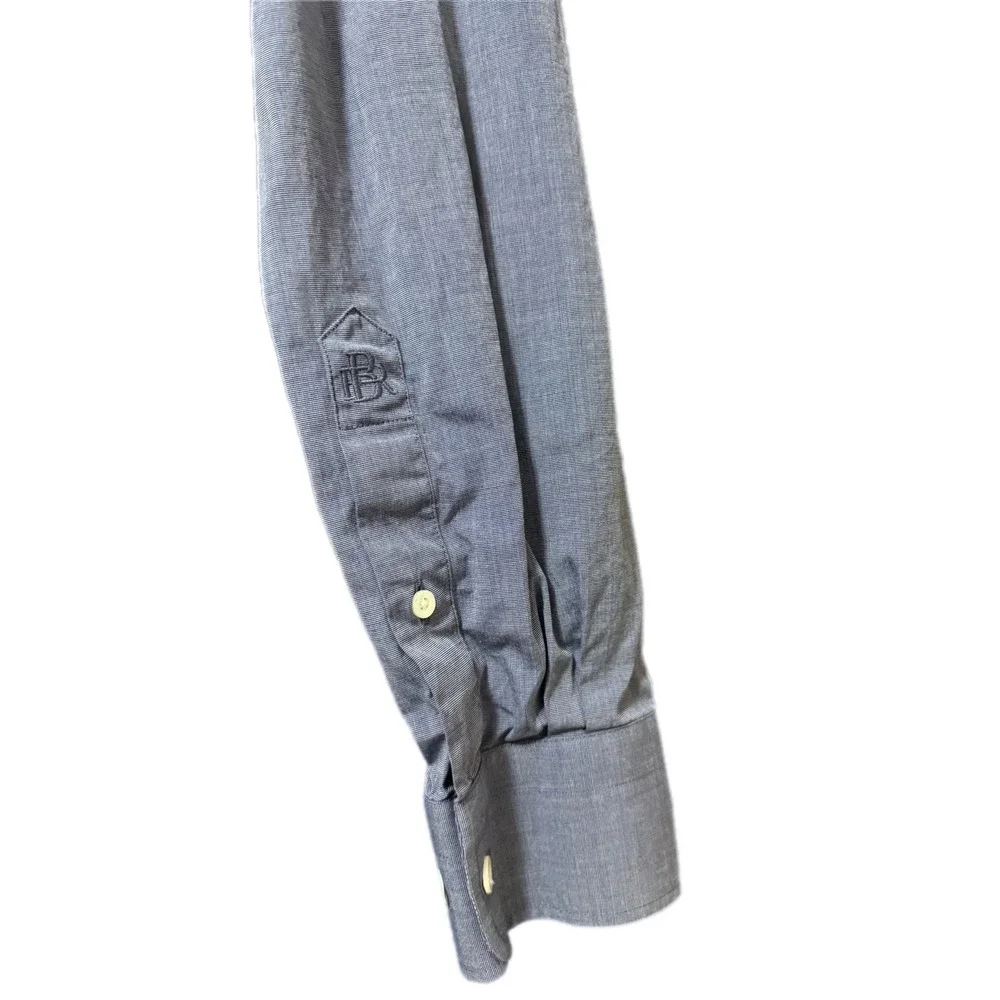 Banana Republic Button Down Mens M Blue Excellent Slim Fit Cotton Long Sleeve
